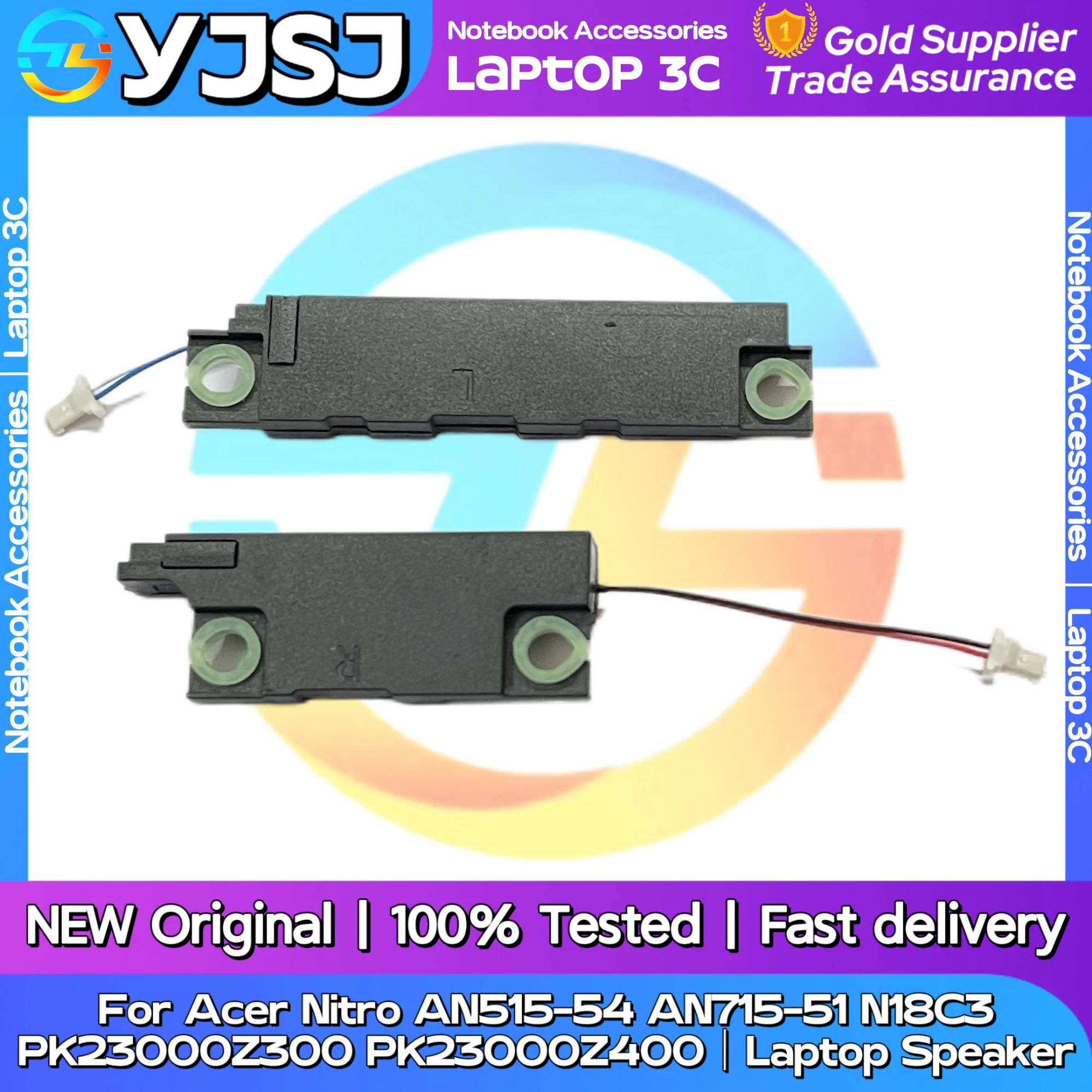 New Original Laptop Notebook Speaker For Acer Nitro AN515-54 AN715-51 N18C3 built-in speaker horn audio PK23000Z300 PK23000Z400