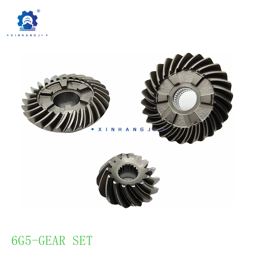 6G5-45551-00 6G5-45571-00 6G5-45560-01 Outboard Engine Pinion Reverse Forward Gear Set for Yamaha 150/175/200HP Boat Motor