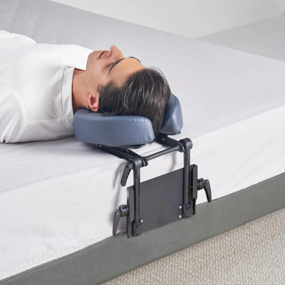 

Desktop Face Cradle Massage Kit – Table & Desk Top Face Pillow Support –Foldable Adjustable Head Rest Cushion