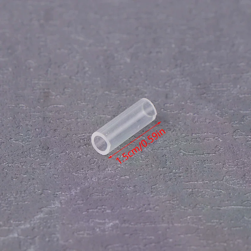 50pcs Bead Chain Anti-lost Cover Pendant Acrylic Card Chain Falling Off Key Ring Protective Cover To Prevent Falling Bead Chain