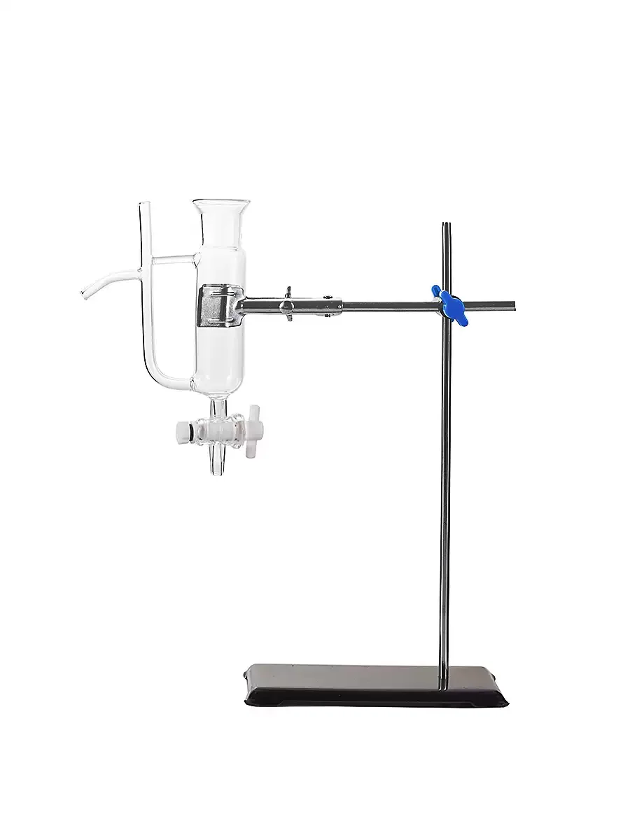 250ml Glass Oil‑Water Separator Essential Oil Hydrosol Collector With Bracket Lab Distillation Experiment Glassware Accessory