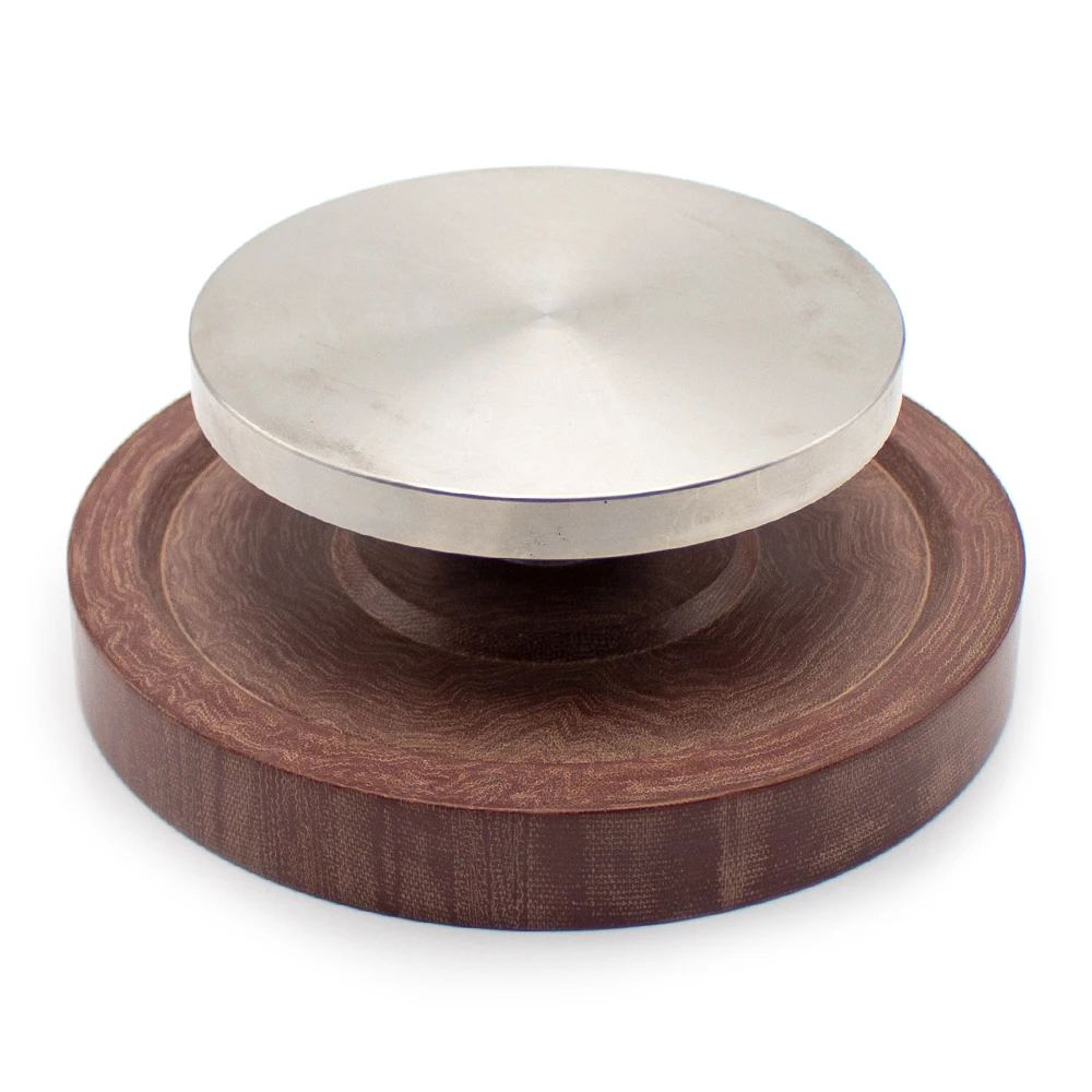 Pottery Wheel Semi-Bakelite Turntable, Reversible Rotation for Sculpting, Clay Modeling, Painting, and Pottery Making