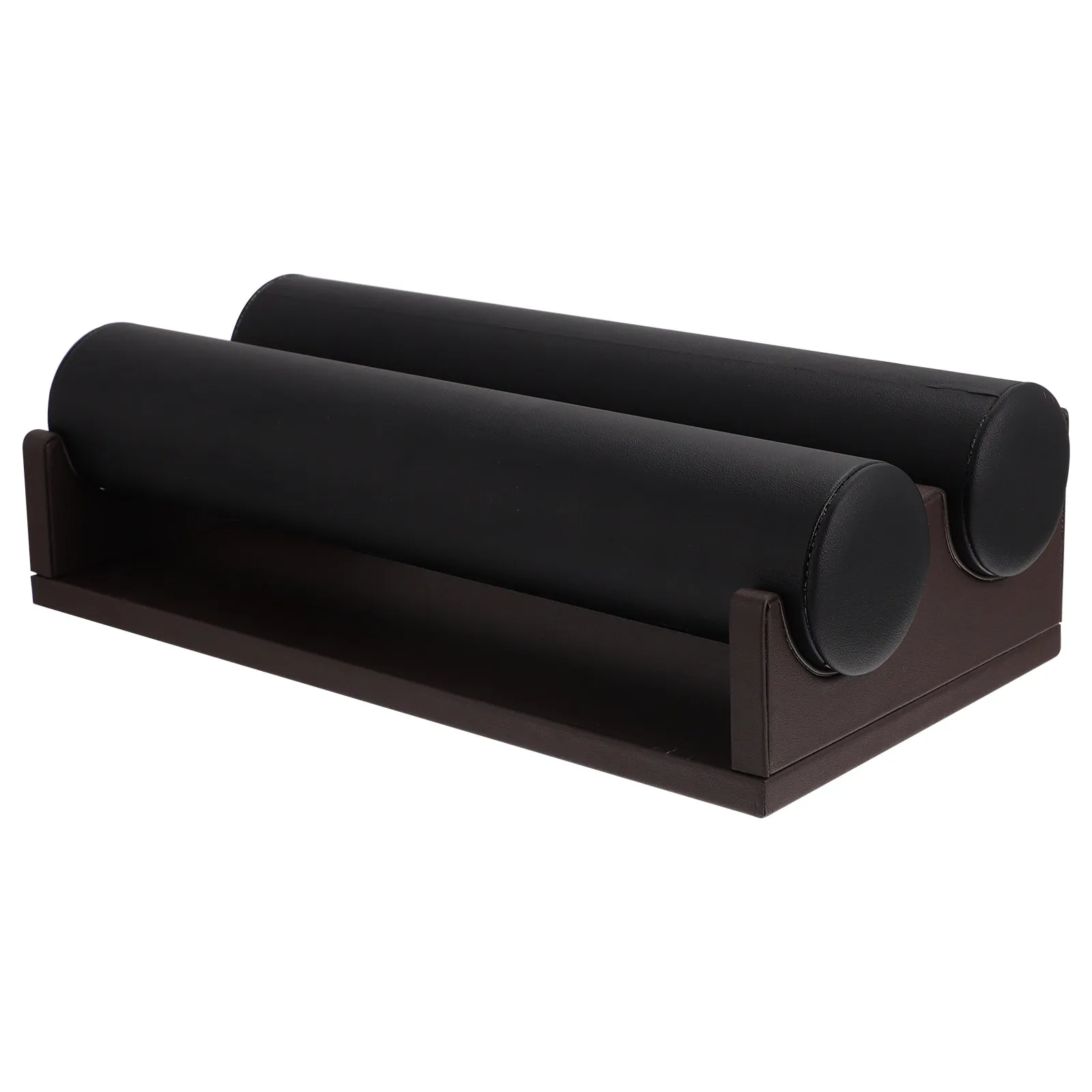 

Съемная подставка-органайзер для украшений из ПУ с двойными трубками для хранения и защиты от царапин, для дома и магазина