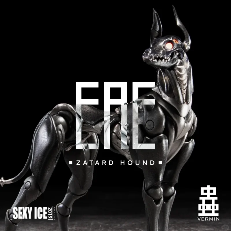 

In Stock Finished SexyIce Studio Vermin Zatard Hound Articulated Canine Cyber Bioweapon Sci-Fi Beast Collectible Action Figure