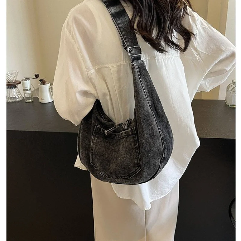 

High-End Luxury Brand Leather Women's Shoulder Bag Elegant Crossbody Bag Minimalist Modern Trendy Design Vintage Daily
