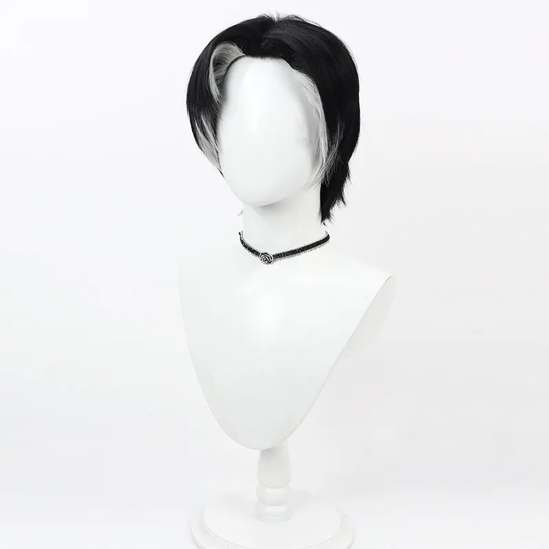 شعر مستعار Arknights Rainbow Six Siege Doc التنكري باللون الأبيض يسلط الضوء على جذور مضاعة هدية الهالوين #3