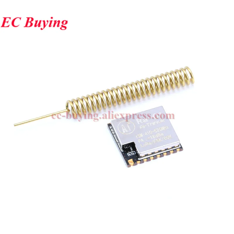 1Pc-10Pcs Ra-01 SX1278 LoRa Spread Spectrum Wireless Module 433MHz 410-515M Wireless Serial Port UART SPI Interface Ra01 Adapter