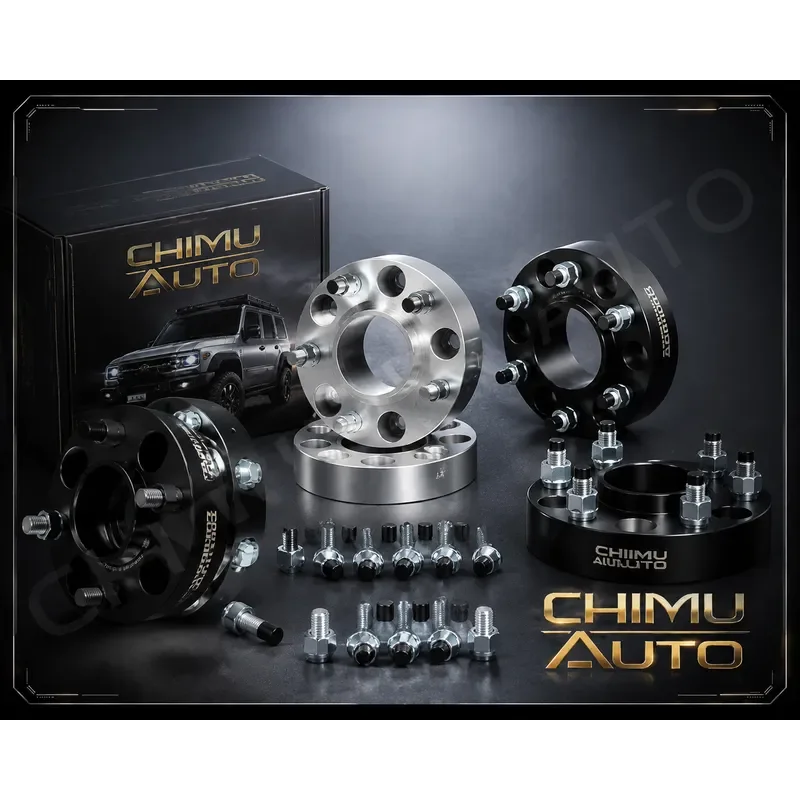 【CHIMU AUTO】 For Jeep Wrangler JK JL Grand Cherokee Commander Compass Forged Wheel Spacer 5x127 71.6mm Hubcentric