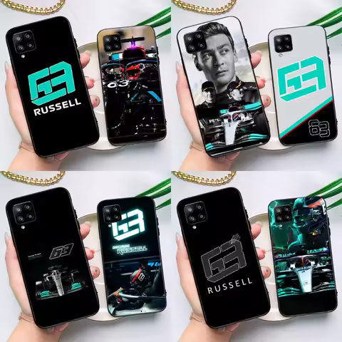 George Russell F1 Case For Samsung Galaxy A54 A34 A53 A13 A32 A52 A14 A51 A71 A23 A33 A73 A12 A22 A21S Coque