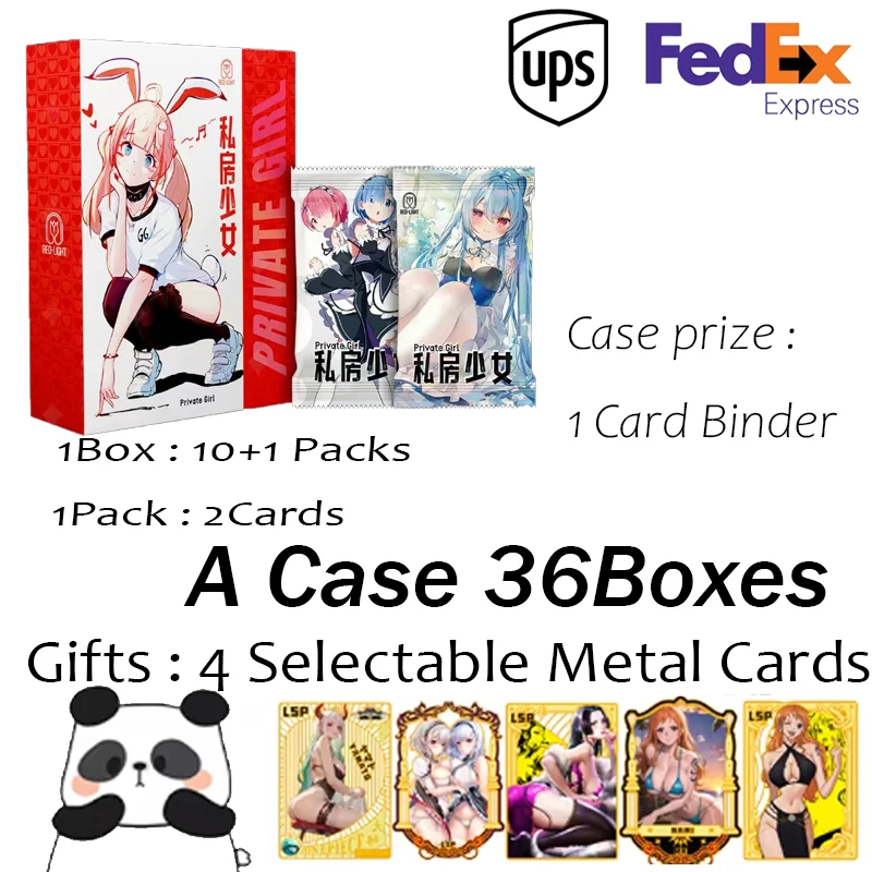 Wholesale Goddess Collection Card PRIVATE GIRL Hobby Game Card Waifu Box Doujin Booster Box Spicy Art Card Toy Gifts