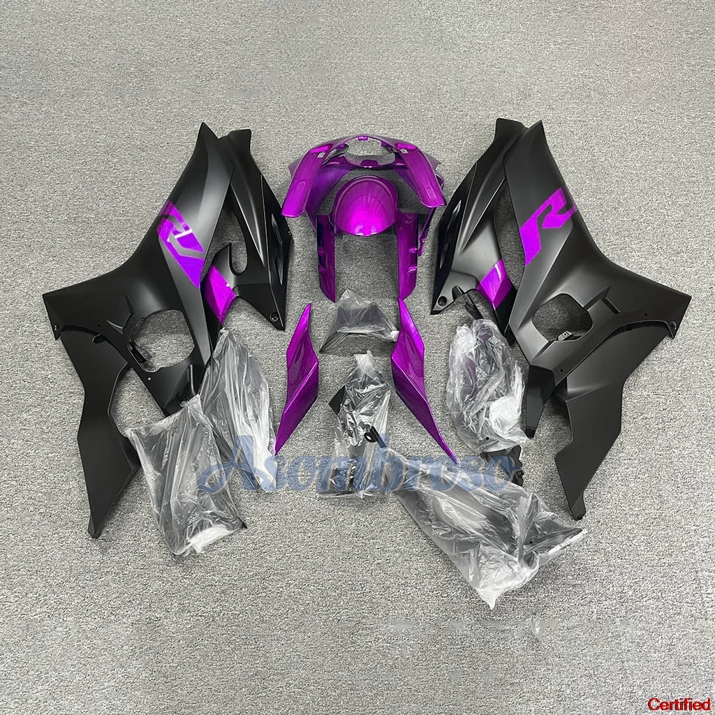 For YZFR6 2017 2018 2019 2020 2021 2023 YZF R6 17 18 19 20 21 22 Purple Black Bodywork Motorcycle Fairing Kit