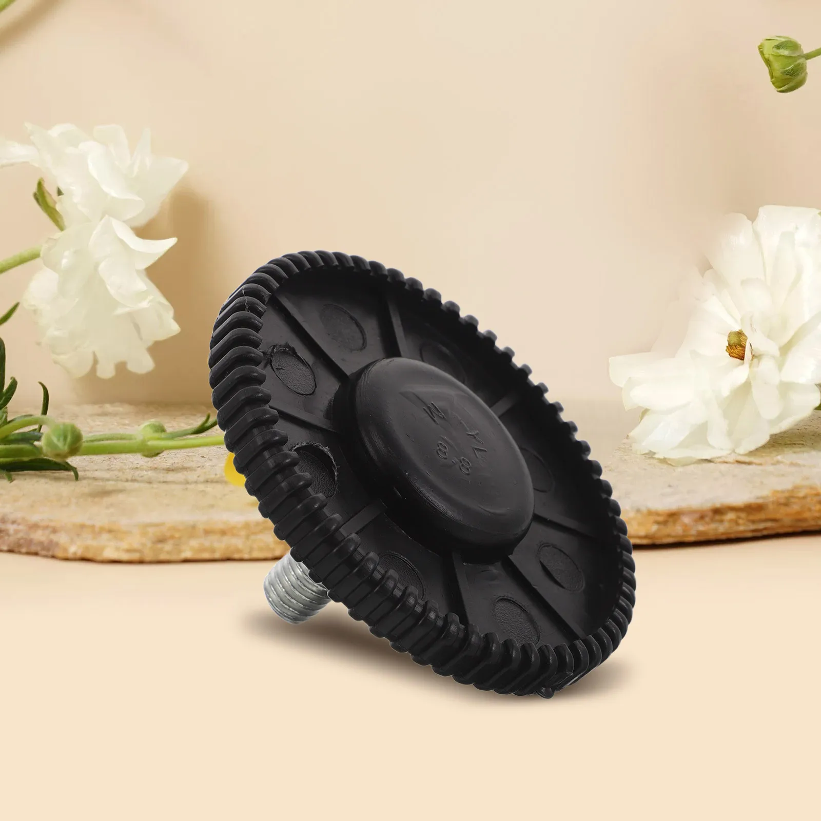 4 قطعة M10 المسمار في منصات قدم قابل للتعديل ل مفرغة أريكة الجدول مكافحة الاهتزاز دعم أجهزة لياقة بدنية التسوية البلاستيك الأسود #1