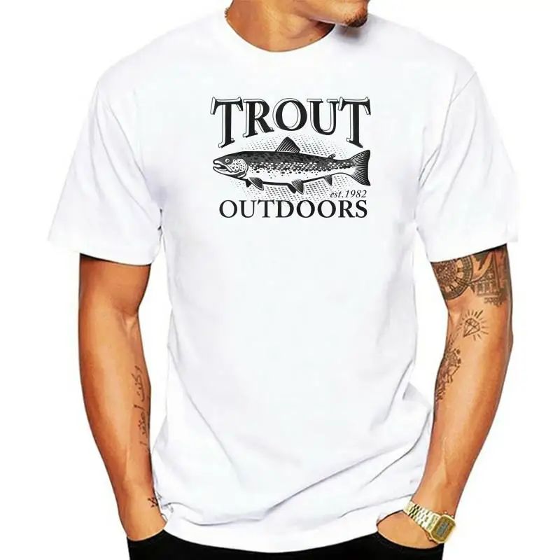 Trout Outdoors Fly Fishing T Shirt Fish Trip Carp Tshirt Rod Bait Angling 213