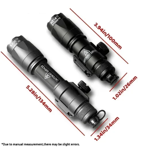 Taktische Surefire M300/M600 Taschenlampe mit AXON SF Funktion Ferndruckschalter für 20mm Schiene Jagd Airsoft Licht – Detail 7