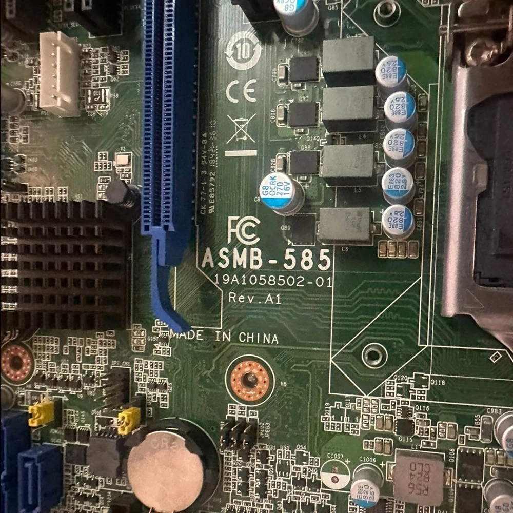 

Материнская плата сервера промышленного управления, двойная сеть ASMB-585G2