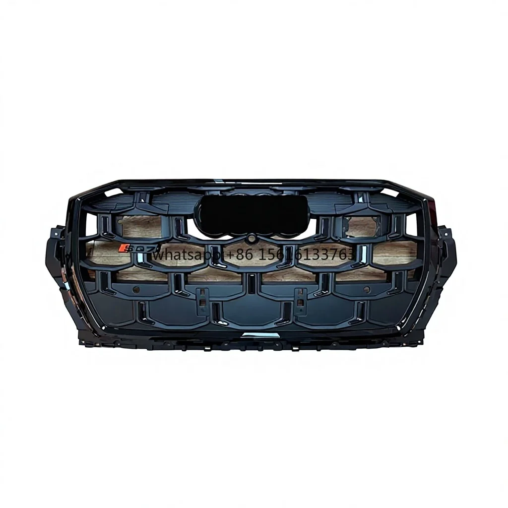 

Black ACC-Style Grille Fit for Q7 (2024-2026)OEM Gloss Black/Chrome Front Grill Fit Q7/SQ7 Facelift Black Style Grill
