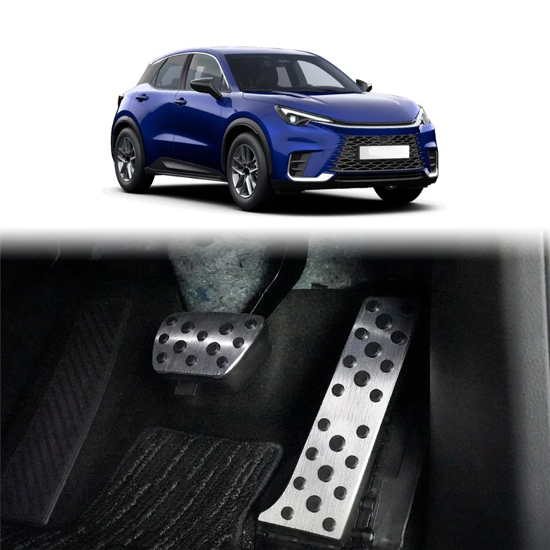

L38A-For Lexus LBX 2024 Alluminum Alloy Car Pedals Accelerator Clutch Brake Pedal Cover Accessories