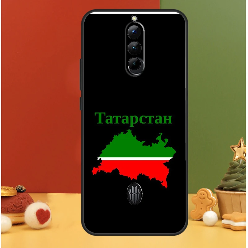 Tatarstan Flag Coat of Arms Case For ZTE Red Magic 9 8 8S Pro Plus Nubia Red Magic 6S 7S 6 7 Pro 6R 5S 5G Phone Cover image 2