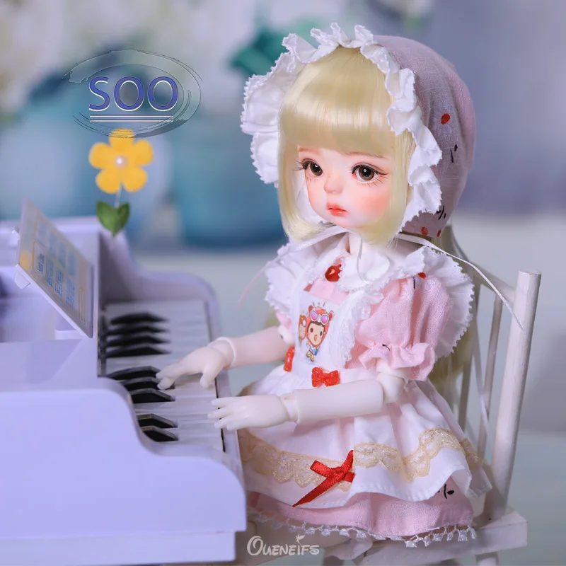 

Soo 1/6 BJD Doll Fullset Resin Toys Cute Girl-next-door 27.5cm YOSD Ball Jointed Dolls For Gifts To Chilldren