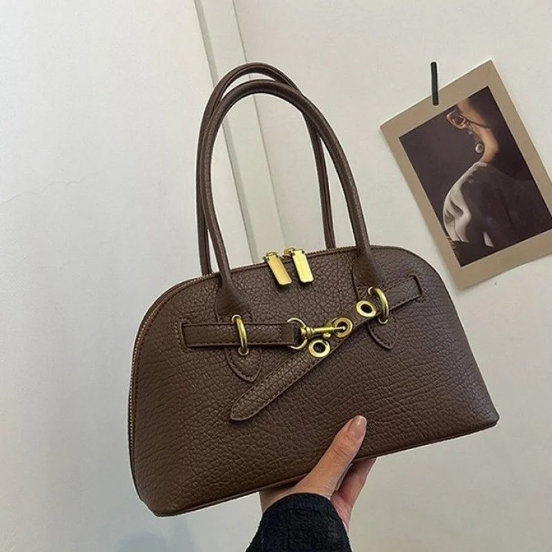 

Женская большая сумка из кожи с принтом Rivulet и Парижская повседневная винтажная пригородная сумка в повседневном стиле ​