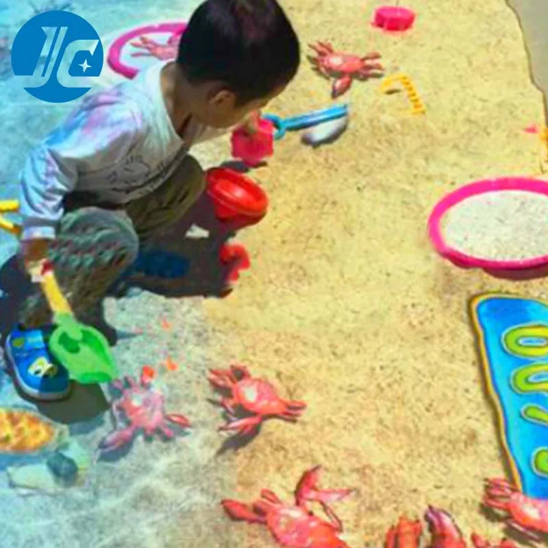 Indoor Children's Playground Equipment Projector Sand Pool Interactive Projection Sandbox for Daycare Kindergarten