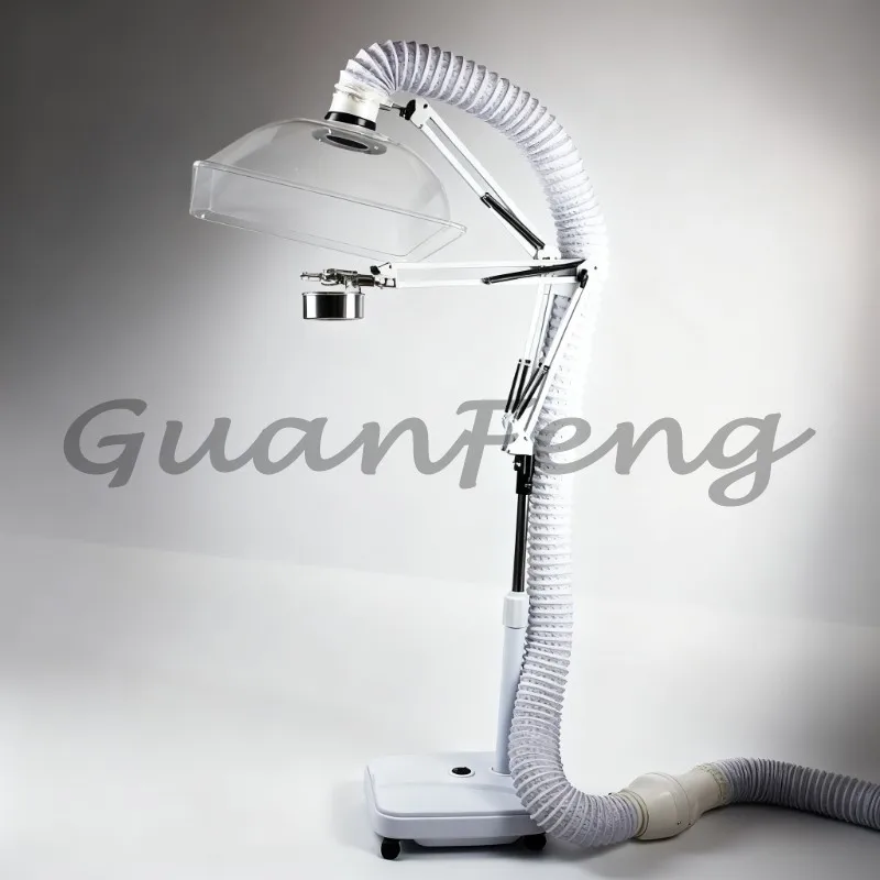 Small Household Moxibustion Exhaust System Vertical Smoke Extractor Fan Multi‑Angle Adjustable Indoor Moxa Fume Smoke Remover