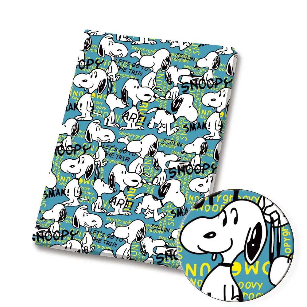 TAKARA TOMY Snoopy fabric140x50CM Cartoon Polyester cotton fabric Patchwork Tissue Kid Home Textile Sewing Doll Dress Curtain - view 2