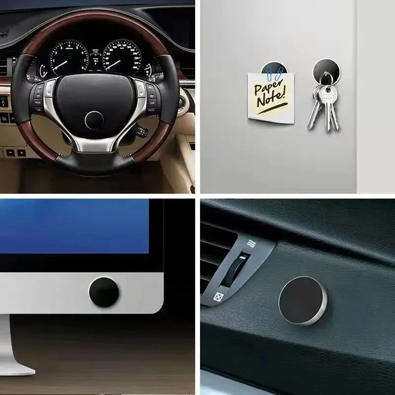 Magnetic Car Phone Holder Magnet Mount Bracket Stick on Car Dashboard Wall Mobile Cell Support in Car for iPhone Samsung Xiaomi image 5