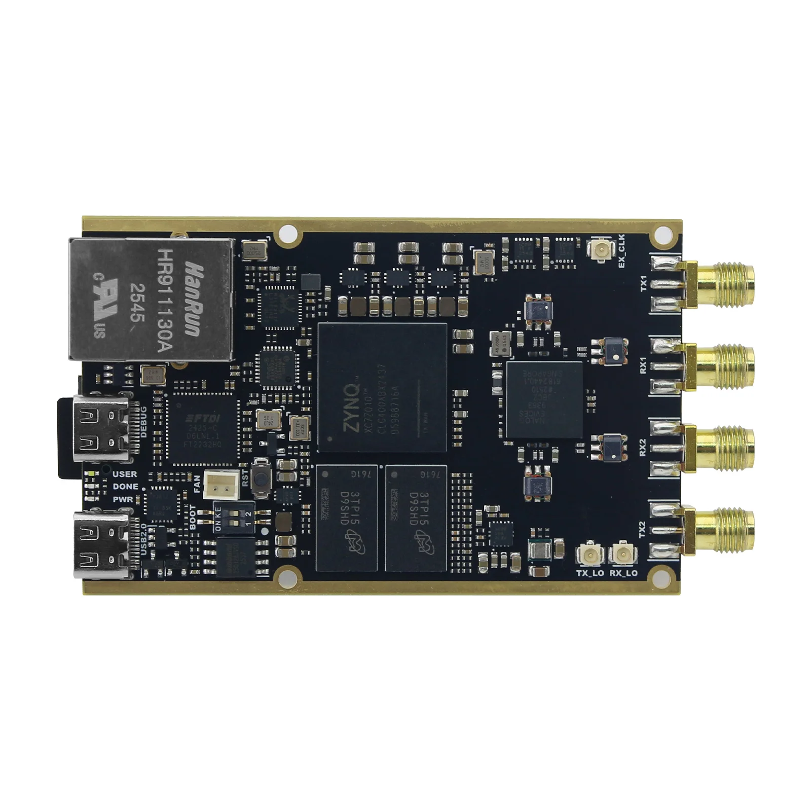 Hamgeek 70MHz-6GHz Zynq7010+AD9363 Software Defined Radio SDR Development Board for Pluto SDR MATLAB