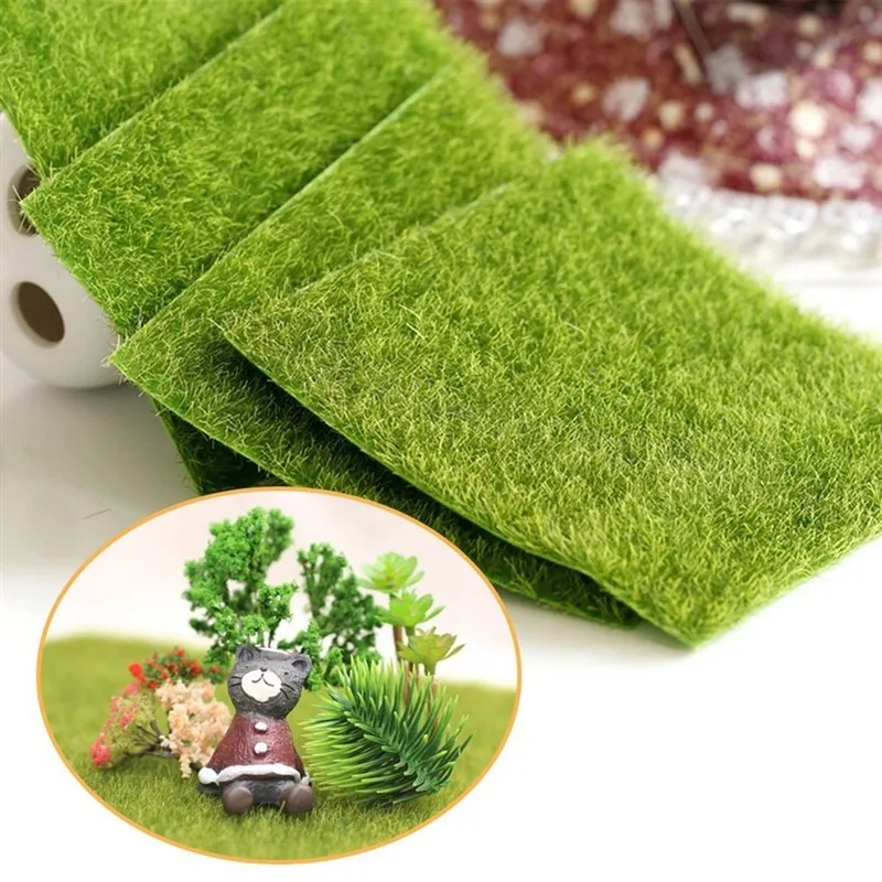 Aquarium Accessory Versatile And Multifunctional Non-toxic 15cm Moss Mat For Aquarium Artificial Grass Mat Aquatic Plants Trendy