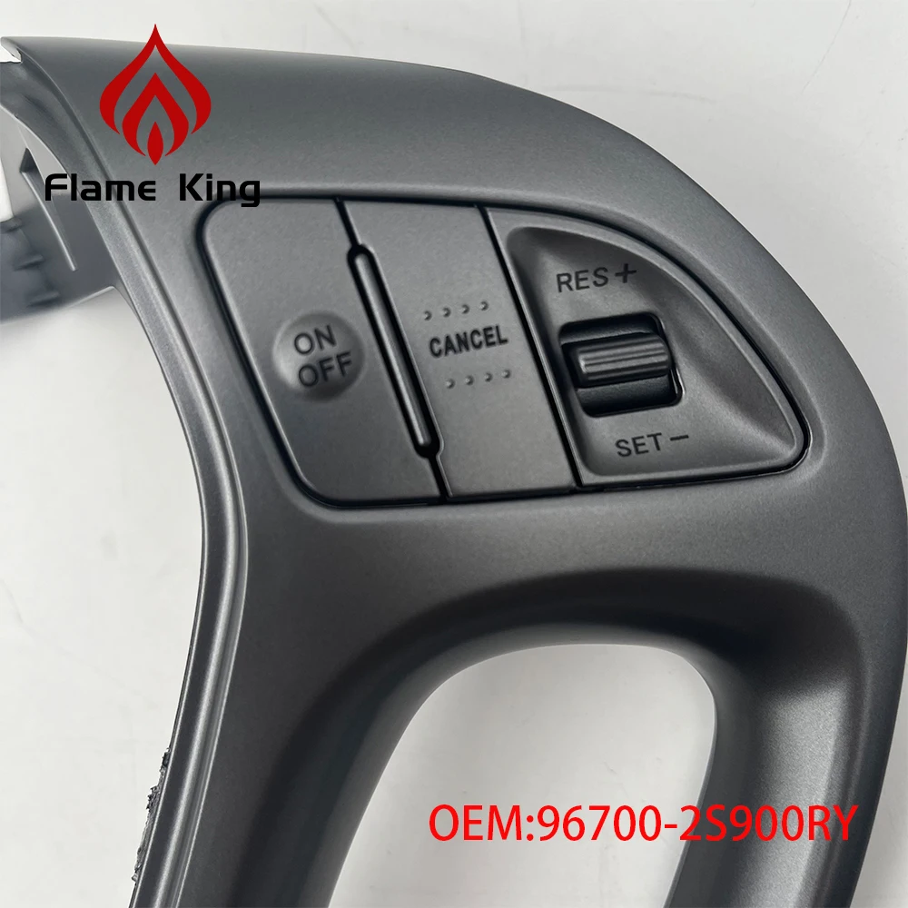 Flame king OEM 967002S100 Multi-function Steering Wheel Button Volume Adjustment Cruise Fixed For 2010-2015 Hyundai Tucson IX35