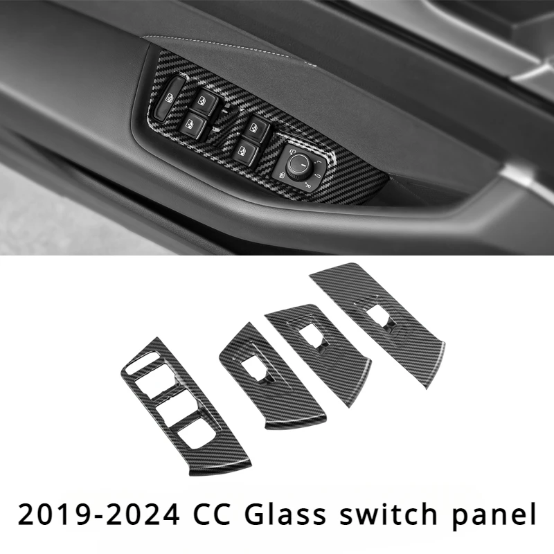 

For Vw CC Artenon Shooting Brake central control water cup frame hunt version decoration supplies modified grain stall sticker