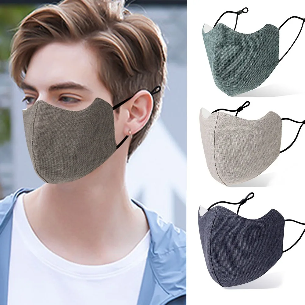 Fashion Breathable Cotton Mask Anti-UV Reusable Sunscreen Mask Washable Anti Dust Breathable Face Mask Unisex