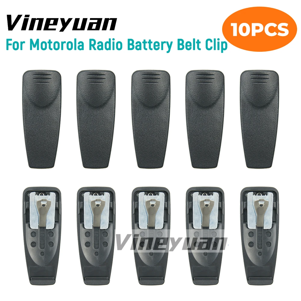 10PCS Walkie Talkie Battery Back Clip for Motorola GP328 GP320 GP340 GP360 GP380 GP338 GP140 GP680 HT1250 XTS2500 Two Way Radio