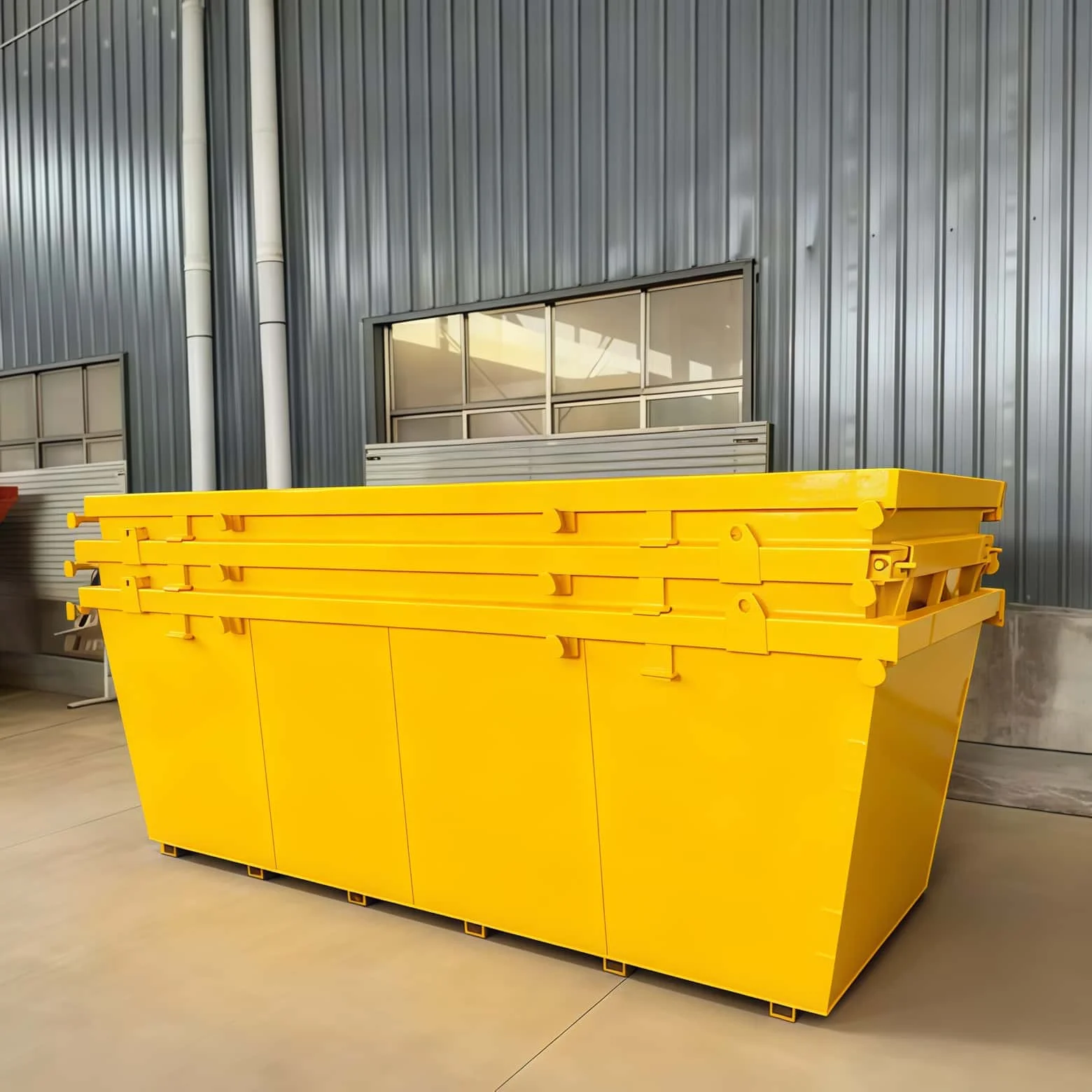 Eco Friendly High Strength Wear Resistant Custom Size Skip Bin