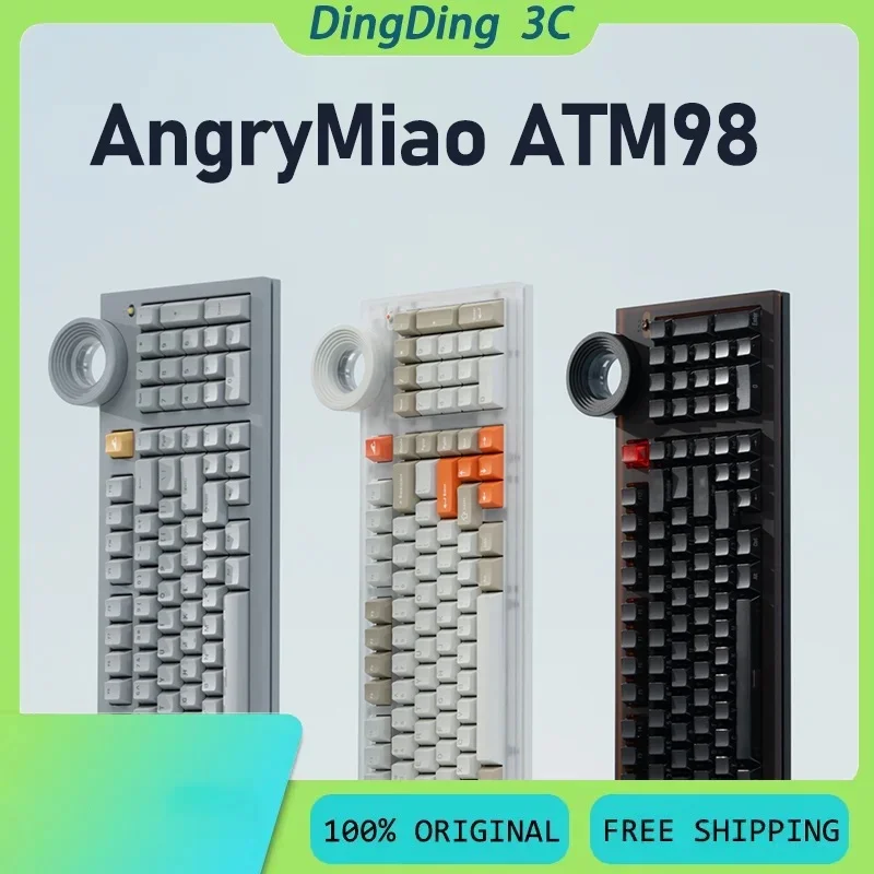 AngryMiao ATM98 Customized Silent Keyboard Office Mechanical Axis Big Pele DRY STUDIO Product