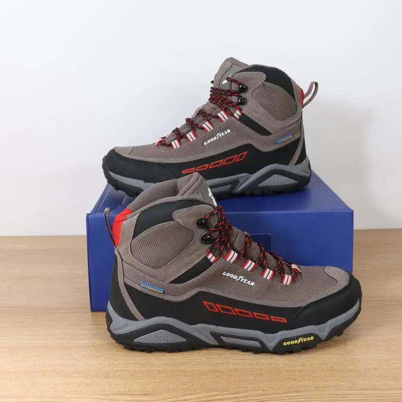 العلامة التجارية الكلاسيكية الربيع/الخريف الرحلات المشي لمسافات طويلة حذاء مريح المضادة للانزلاق تسلق الجبال الأحذية أعلى جودة يمكن ارتداؤها حذاء الصيد