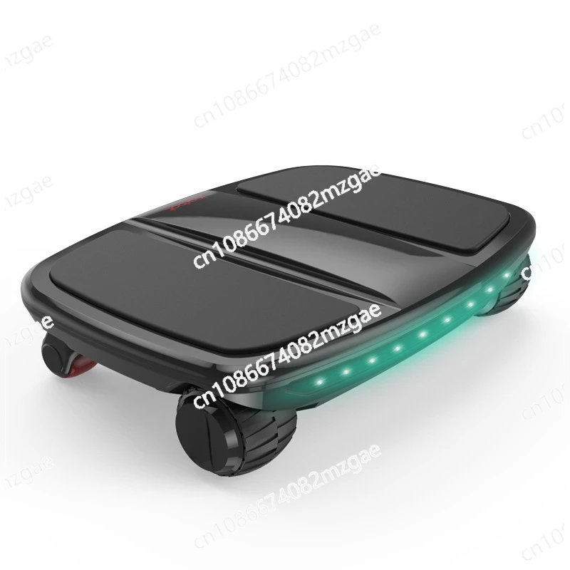 Remote control electric vehicle portable body feeling balance vehicle four wheel flat pulley