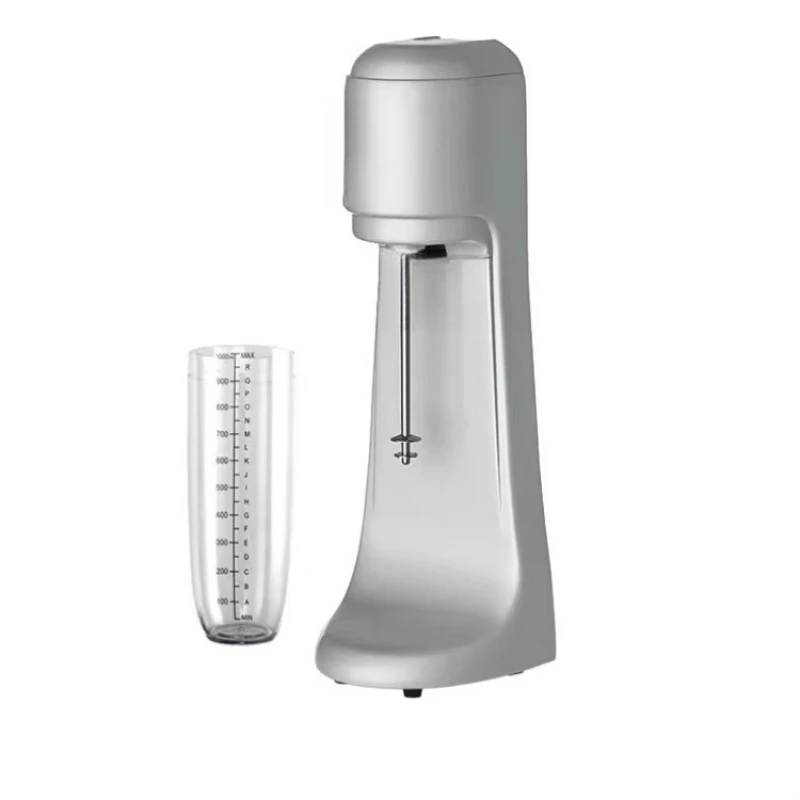 New stainless steel portable milkshake mixer, suitable for domestic and commercial use (hotels and restaurants) 220V