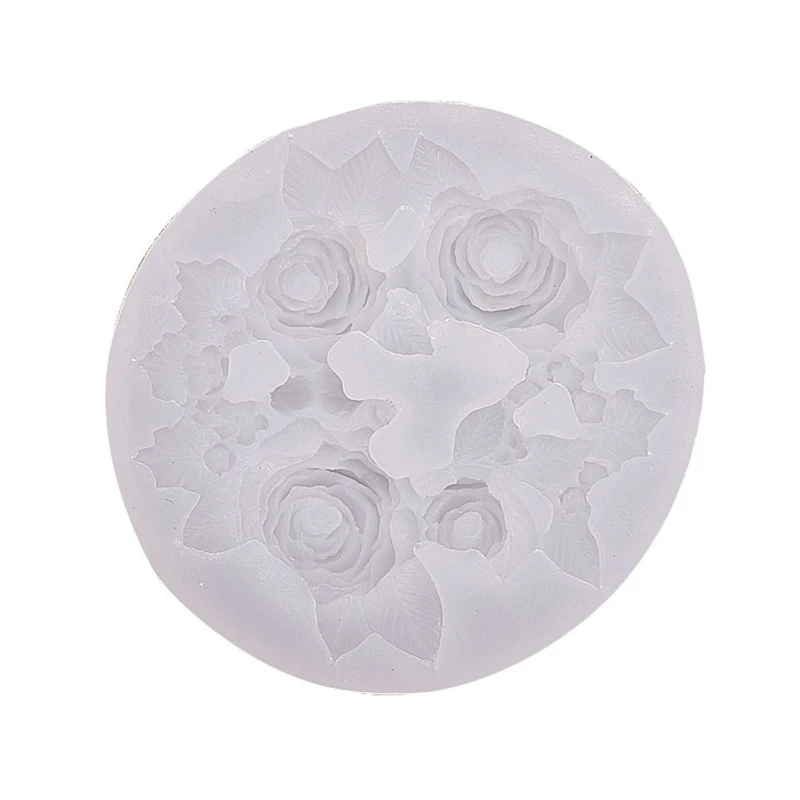 Flower Cupcake Epoxy Resin Mold Jewelry Homemade Soap Making