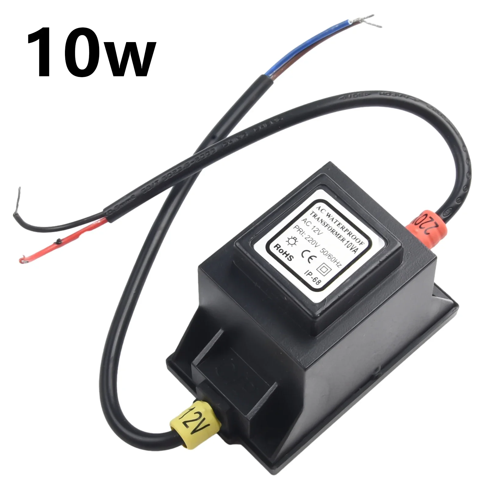 5W 10W 15W 20W 30W 40W 50W 60W 80W LED Transformer 12 V Power Supply AC/AC Outdoor Power Supply Transformer IP67 LED Transformer