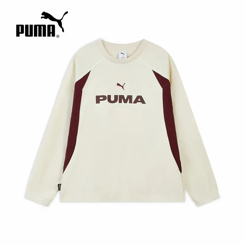 Puma 636281-87 Unisex Pullover Hoodie Sweatshirt Casual Loose Comfortable Top For Men And Women