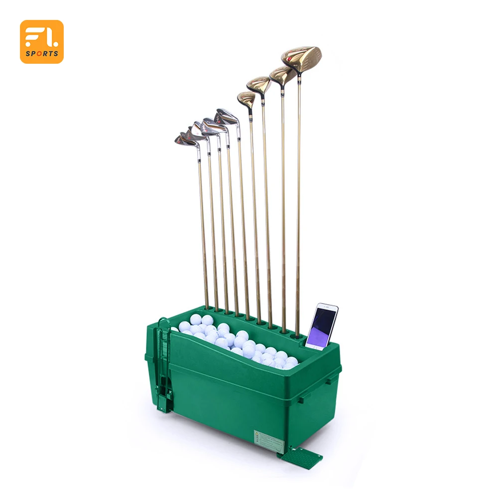 

High Quality Dispenser Golf Ball Dispenser Semi-automatic ABS Material Powerless Foot Use Ball Dispenser