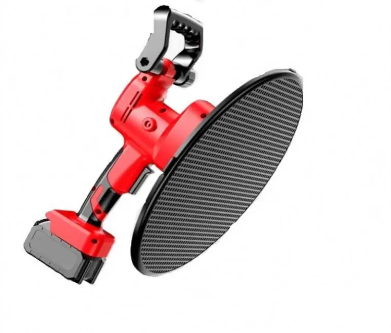 Automatic Plaster Smoothing & Rendering Machine Portable Electric Hand-held Wall Leveling with 5Ah Battery