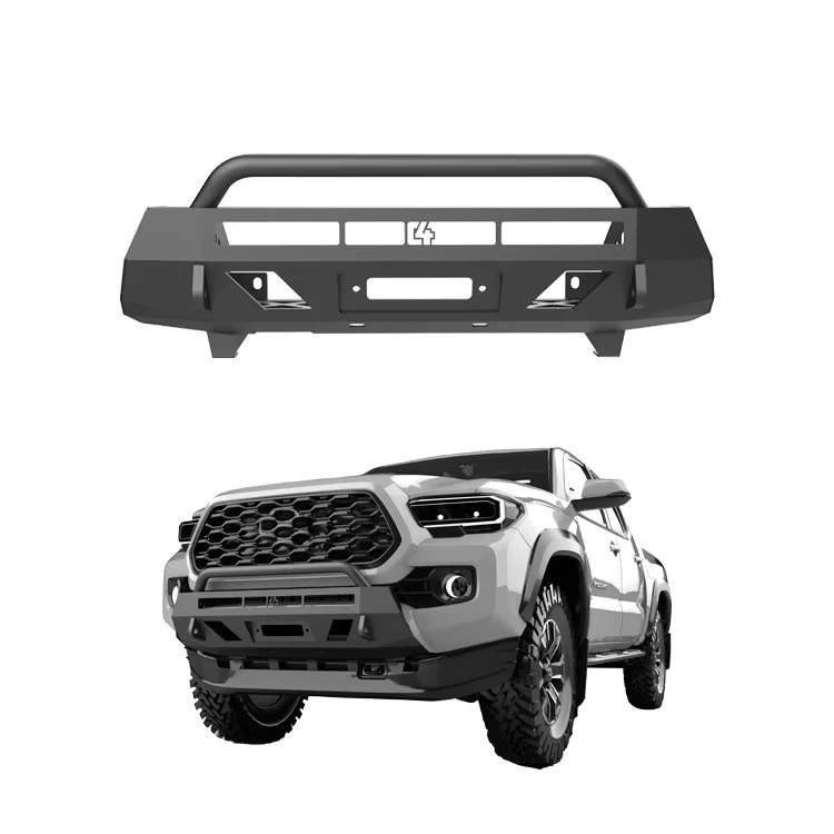 

4x4 Off-Road Accessories: Short Front Bumper for Toyota Tacoma 2016–2023