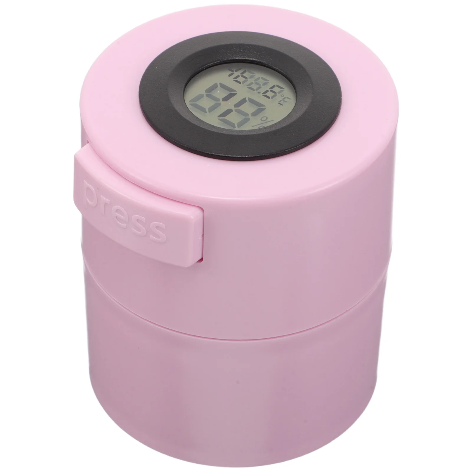 

Lash Extension Glue Jar Airtight Container Leak-Proof Design Temperature Monitor Salon Home Glue Holder Air Tight Containers