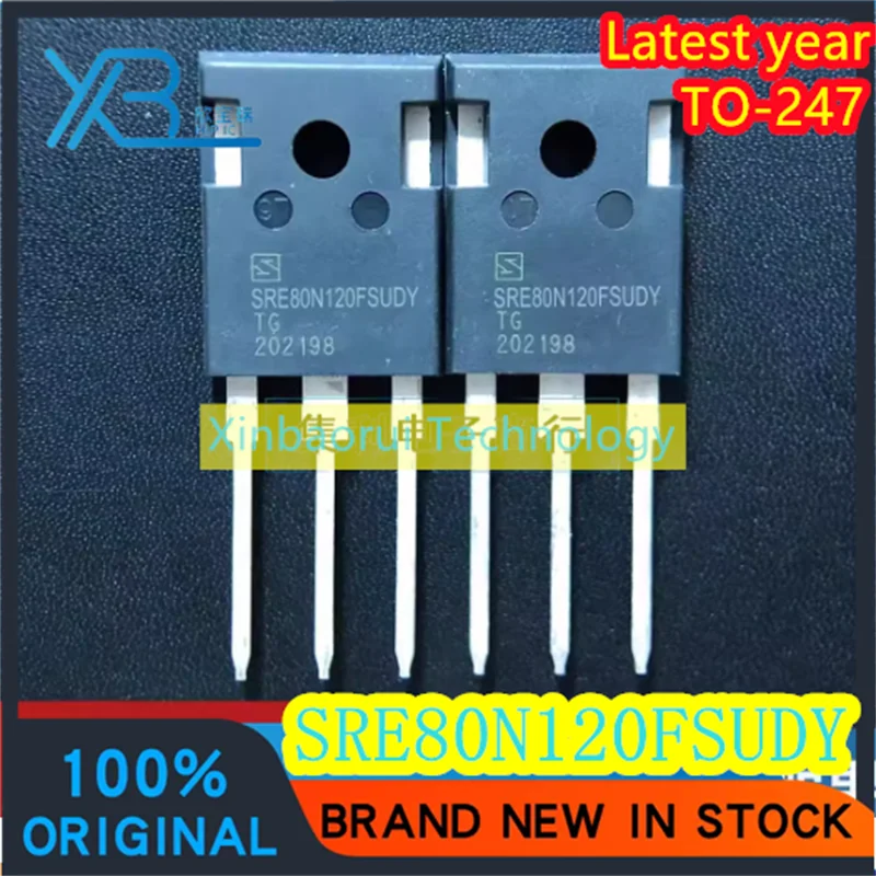 (2/20pieces) SRE80N120FSUDY 80N120 80N120 100% new spot IGBT power tube 80A 1200V TO-247 original electronics