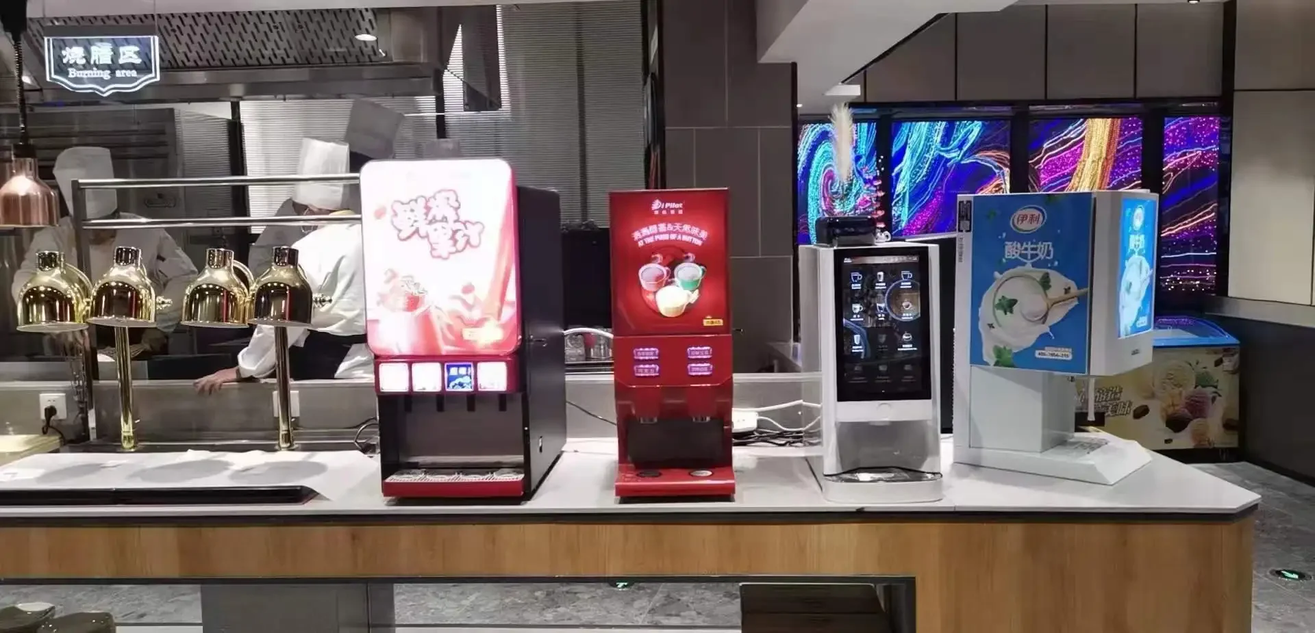 Topcool 전문 터치 스크린 디스플레이, 자동 커피 에스프레소 머신, 완전 자동 커피 머신