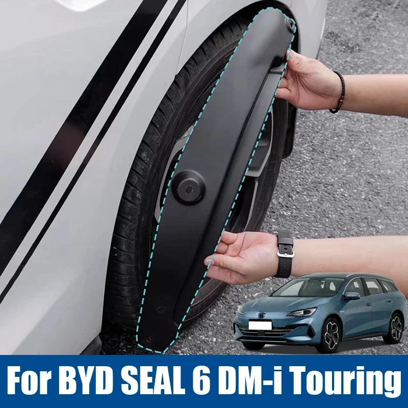 For BYD SEAL 6 DM-i Touring 2025 2026 Car Mud Guard Antifreeze Mudguards Rear Wheel Mudflaps Exterior Mudguard Accessories