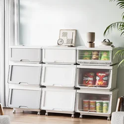 Household Flip-top Organizer, Clothes and Toys Organizer, Drawer Organizer, Multifunctional Plastic Storage Cabinet